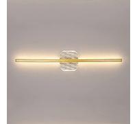 ZQBHK Wall Sconces, Mirror Light Led Mirror Front Decoration Light,Vanity Mirror Lamps with 3 Colors Modes Waterproof and Anti Fog Bathroom Wall Lights Compatible with Cabinet Lighting Bath Home D