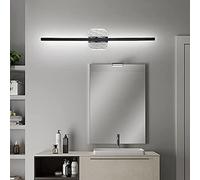 ZQBHK Wall Sconces, Mirror Light Led Mirror Front Decoration Light,Vanity Mirror Lamps with 3 Colors Modes Waterproof and Anti Fog Bathroom Wall Lights Compatible with Cabinet Lighting Bath Home D