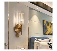 ZQBHK Wall Sconces, Wall lamp, Crystal Wall Lamps Compatible with Living Room Corridor Bedroom Bedsize Lamp Stairs Lighting - Decor Led Applique Murale(A)