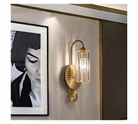 ZQBHK Wall Sconces, Wall lamp, Crystal Wall Lamps Compatible with Living Room Corridor Bedroom Bedsize Lamp Stairs Lighting - Decor Led Applique Murale(A)