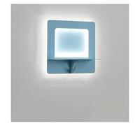 ZQBHK Wall Sconces, Wall lamp, LED Wall Lamps Study Living Room Bedroom Bedside Aisle Corridor Indoor Lighting Home Lights Can Put Things with Hook(Square White 20cm)