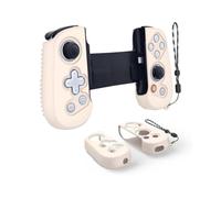 Zqemy Silicone Protective Case Cover Compatible With Backbone One | Soft, Thin, Anti-slip Silicone Cover With Lanyard Shields From Scratches, Drops, And Wear(OFF WHITE)