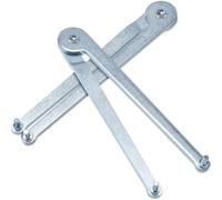 Zqemy Universal Rotary Tool Pin Pliers Universal Adjustable Angle Grinder Wrench Pin Spanner Tool 4mm for Backing Pads on Angle Grinder(4pcs)
