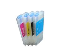 ZQEwqmBNE 4 Pcs 220ml Refillable Ink Cartridge Compatible With Roland Mimaki Mutoh Inkjet Printer