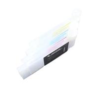 ZQEwqmBNE Empty Refillable Ink Cartridge Compatible With Roland Mimaki Mutoh Large Format Printer 220ml 4 Colors With Funnel