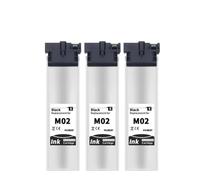 ZQEwqmBNE Ink Bag Compatible With WF-M5299 WF-M5799 Printer 100ml M02 MO2 1PCS 3PCS 5PCS(3PCS-M02-100ml)
