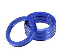 ZQINGQING Centric Rings 4pcs OD 72.6mm 73.1mm To ID 57.1mm 60.1mm 67.1mm 65.1mm Car Tire Centering Hub Centric Rings Wheel Bore Center Blue(73.1-66.1mm)