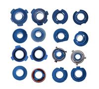 ZQINGQING Headlight Retainers Holder Adapter 2pcs Headlight Bulb Base Adapter Socket Holder 880/HB4/HB3/H11/H7/H4/H3/H1 For Car Halogen Headlamps Headlight Bulb Holders Adapter Retainer(H7)