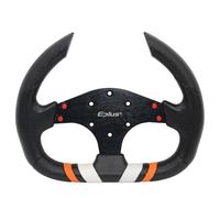 ZQINGQING Steering Wheel Car-styling Sport Steering Wheel Racing Type Universal 13 Inches 310MM Aluminum Retrofit Modified Kart Car Steering Wheel