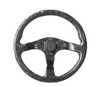 ZQINGQING Steering Wheel Motorsport Carbon Fiber Steering Wheel Forging Craft 14inch 340mm 13inch 320mm Car Steering Wheel(14inch)