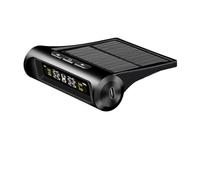 ZQINGQING Tyre Pressure Monitoring System Tire Pressure Alarm Sensor Monitor System Colorful Display Internal/External Solar Power Charging Temperature Warning(External Install)