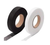 ZQINGQING Wonder Web 100M Double Sided Fabric Fusing Hemming Tape 15-30MM Bonding Web Adhesive No Sew Hem Roll for Sewing Garment Clothes(White,15mm)