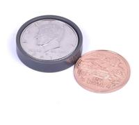 ZQION 1 Set Scotch and Soda Coin (US Half Dollar + Mexican Centavo) Magic Trick Coin Appear Vanish Magic Close up Street Gimmick Funny