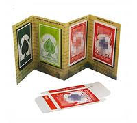 ZQION 1set 3D Advertising Magic Tricks Card Deck Appearing Magic Close Up Magic Cards Gimmick Mentalism Comedy Props