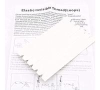 ZQION 5 Packets Elastic Invisible Thread Loops Floating Magic Close Up Magic Tricks Magician Magic Gimmick Magic Loop Magic Tool