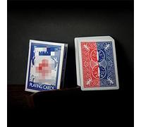 ZQION 52 Shades of Red (Gimmicks included) Version 3 by Shin Lim Card Magic Tricks Cards Gimmicks Close Up Magic Props Magician Accessories