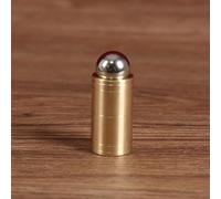 ZQION Ball & Tube Mystery (Brass) Magic Tricks Steel Ball Sink Down Into Tube Magia Close Up Illusions Props Gimmick Mentalism