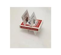 ZQION Card Box Cutting Illusion Card Magic Tricks Instantly Resets Card Magia Magician Close Up Street Illusions Gimmicks Mentalism Props