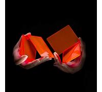 ZQION Card Magic-Pieces of Cardistry Colorful Blocks Practice Flower Cut Playing Card Magic Tricks Magician Props Illusions Magic Gimmick,8Pcs/Set