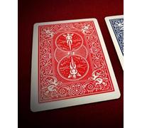 ZQION Flap 3.0 - Four-Time Visual Card Change Poker Deck Professional Magic Trick Gimmick with Sleight-Proof Mechanism, Perfect for Close-Up & Stage Performers (Red Back)