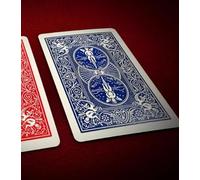 ZQION Flap 3.0 - Four-Time Visual Card Change Poker Deck Professional Magic Trick Gimmick with Sleight-Proof Mechanism, Perfect for Close-Up & Stage Performers (Blue Back)