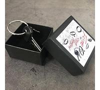 ZQION Flite by Steve Thompson Borrowed Ring to KeychainMagic Tricks Illusions Magic Gimmick Magician Invisible Magic Ring Props