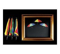 ZQION Magic Frame Umbrella Production Illusion Prop Stage Magic Trick Easy Performance Professional Show Magic Props Party Wedding Fun