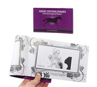ZQION Magic Moving Images Magic Tricks Close Up Magic Book illusion Props Funny Magic Books for Kids