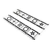ZQION Mental ESP Magic Trick ESP Match Board Prediction Board,Stage Illusion Props Magic Tricks Tool Metalism Accessories