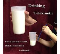 ZQION Milk Cup Gimmick Milk Disappear Magic Tricks Close-up Bar Street Magic Props Magician Accessories