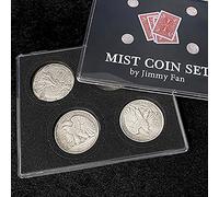 ZQION Mist Coin Set by Jimmy Fan Magic Tricks Coin Magic Gimmicks Coins Magic Props Close up Stage Illusions Magician Accessories