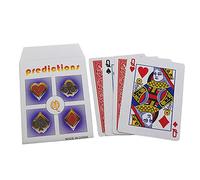 ZQION Parade of the Queens Explained Magic Tricks Card 4Q Prediction Cards Magic Gimmicks Beginner Magician Accessories Kids Toys
