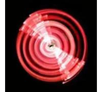 ZQION Professional LED Dancing Cane (Folding Deluxe) - Multicolor Stage Magic Illusion, Magic Trick, Performance Prop for Magicians (Red)