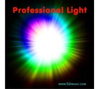 ZQION Professional Light-Pair Set Stage Magic Props Super Light Magic Tools Party Magic Show Professional Magic Tricks For Magician Magic Accessories (Red)