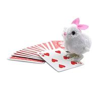 ZQION Rabbit Looking for Cards Prediction Close up Illusion Gimmick Props magic tricks Magicians Comedy