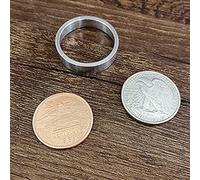 ZQION Scotch and Soda Walking Liberty Half Dollar Magic Trick - Instant Coin Change Illusion, Close-Up Magician Gimmick, Professional Coin Appearing Prop