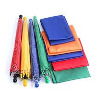 ZQION Silk to 1 Set Four Umbrellas Magic Tricks Magician Scarves Stage Illusion Magic Handkerchief Mentalism Magic Gimmick