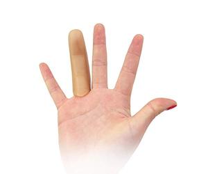 ZQION Soft The Six Finger Magic Trick Illusions Stage Magic Close up Magician Props Accessories,3 Pcs/Set