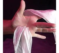 ZQION The Silk Magic Tricks Silk Pass The Hand Magic for Magicians Close up lllusions Gimmicks Mentalism Props (Medium) (Large)