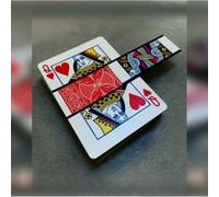 ZQION TRISECTION (Gimmick) By Mickael C Card Magic and Trick Decks Close Up Performer Magic Tricks Magician Illusions Funny