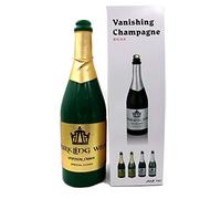 ZQION Vanishing Champagne Bottle Can Pour Liquid Magic Tricks Magician Props Stage Illusions Mentalism Magic Gimmick (Green)