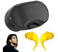 Zqkimzi Brow Mapping Paste White - 3-Layer Fishtail Reusable Soft Silicone Earbuds | Motorcycle Ear Plugs,for Concert Travel Home Airplane Plane Flying Work Music Festival Night