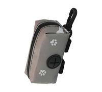 Zqkimzi Dog Bags Poop Holder, Portable Pet Waste Pouch Refill Station, Oxford Cloth Poop Bag Dispenser Dog Walking Outdoor Use, Bag Holder for Dogs and Cats, 14x4.5x4cm