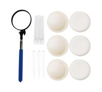 Zqkimzi Dog Urine Collector - Long Handled Telescopic Urine Collector | Urine Stick for Small Large Female Dogs, Dog Pregnancy Pee Test Kit