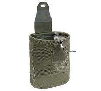 Zqkimzi Hunting Fanny Pack for Men, Tool Pouch Storage Bag, Mesh Pocket Drawstring, Perfect for Hunting, Outdoor Adventures for Men and Women, 19x23 cm, Khaki and Army Green