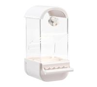 Zqkimzi Parakeet Automatic Feeder, Bird Cage Pet Feeder, Parakeet Food Container, Parakeet Feeder Keep Your Bird's Cage Clean and Tidy with This Automatic Pet Feeders for Small Cage