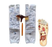 Zqkimzi Reflexology Socks - Breathable Soft Comfortable - Reflexology Foot Massage Socks,for Men Boys Girls Youth Teens Wife Husband Son Daughter Family Friends