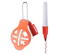 Zqkimzi Reusable Golf Ball Alignment Marker, Line Drawing Stencil Template for Improved Putting Accuracy, Perfect for Players on Courses, Practice Greens, Driving Ranges, Tournaments, Training