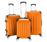 ZQLOEINC Luggage Set Hard Shell Luggage Set 3-Piece Portable Universal Wheel Travel Luggage Abs Trolley Box 20 "/24"/28 "Orange。Delivery Within 3-8 Days
