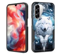 ZQLPLZR Magnetic for Galaxy A26 Case,[Compatible with MagSafe] [Military Grade Drop Protection] Heavy Duty Shockproof Phone Case for Samsung Galaxy A26 6.7" 2025,Dream Catcher Wolf